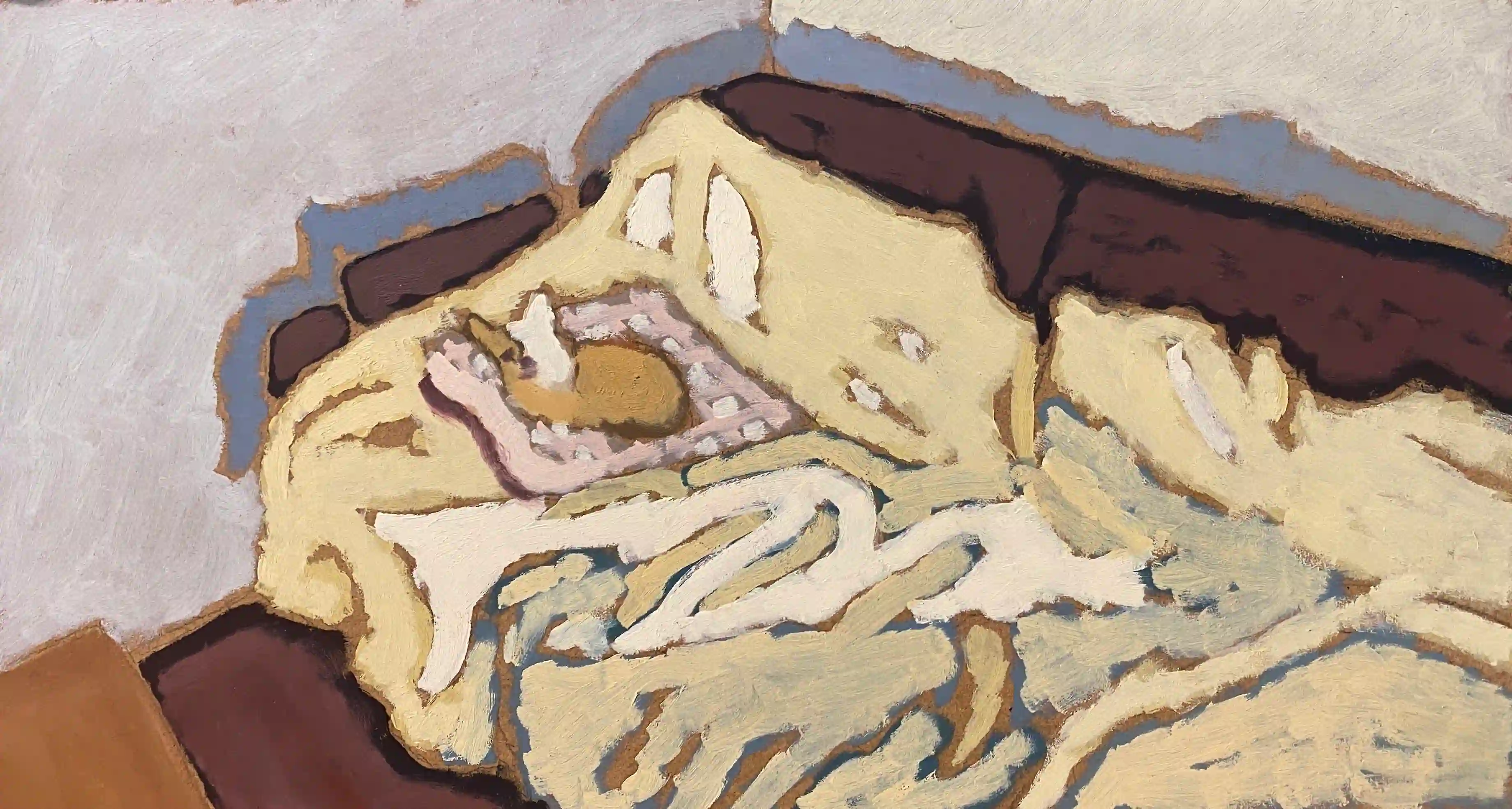 Milton i soffa - Oliver Woodhouse